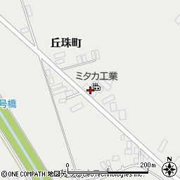 北海道札幌市東区丘珠町712-80周辺の地図