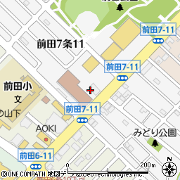 回転寿司 根室 花まる 手稲前田店周辺の地図