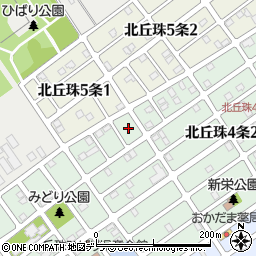 北海道札幌市東区北丘珠４条1丁目6周辺の地図