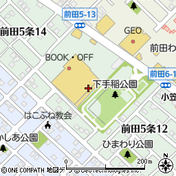 北海道札幌市手稲区前田５条周辺の地図