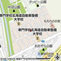 北海道札幌市東区中沼西２条周辺の地図