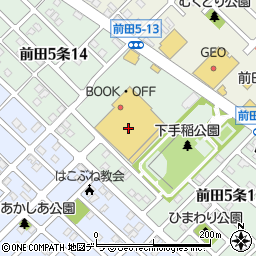 スーパーセンタートライアル手稲店周辺の地図