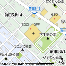ゴルフ・ドゥ！札幌手稲店周辺の地図