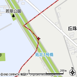 伏籠川周辺の地図