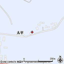 北海道札幌市北区篠路町太平237-4周辺の地図