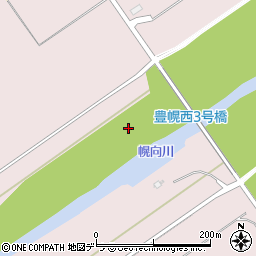 豊幌西三号橋周辺の地図