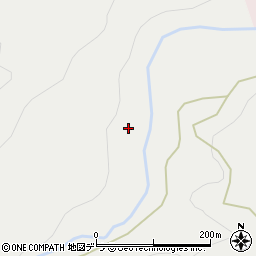 ポンネベツ川周辺の地図