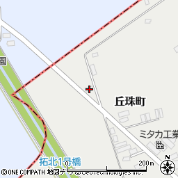 北海道札幌市東区丘珠町701周辺の地図