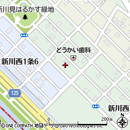 北海道札幌市北区新川西２条6丁目1周辺の地図