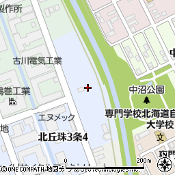 北海道札幌市東区北丘珠３条4丁目3周辺の地図