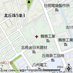 北海道札幌市東区北丘珠４条3丁目周辺の地図