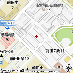 北海道札幌市手稲区前田７条11丁目9周辺の地図
