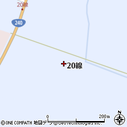 北海道釧路市阿寒町上阿寒２０線39周辺の地図