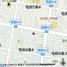 グループホームウェルスタイル屯田 2号館周辺の地図
