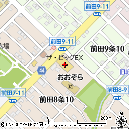 ザ・ビッグエクスプレス前田店周辺の地図