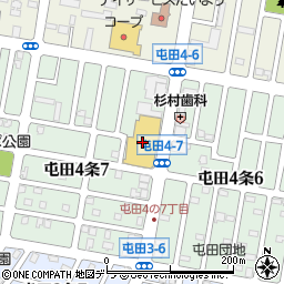 Kitchen Happiness 屯田店周辺の地図