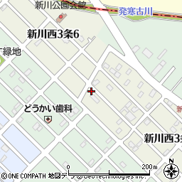 ライフグリーンユキ花広場周辺の地図
