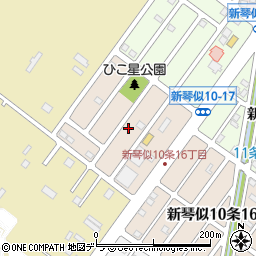 北海道札幌市北区新琴似１０条17丁目周辺の地図