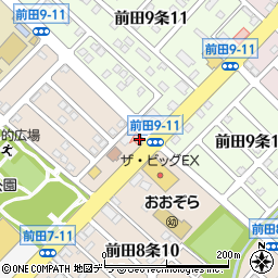 前田公園歯科クリニック周辺の地図