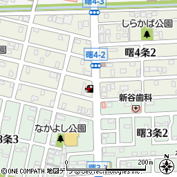 コスモ手稲曙通りＳＳ周辺の地図