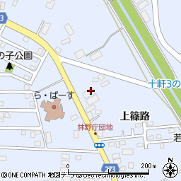北海道札幌市北区篠路町上篠路38-1周辺の地図