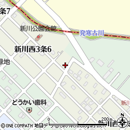有限会社オートセレクション札幌周辺の地図