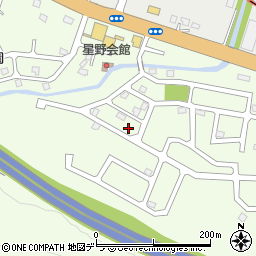北海道小樽市星野町13-25周辺の地図