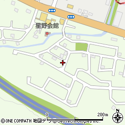 北海道小樽市星野町13-23周辺の地図