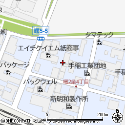 北海道札幌市手稲区曙２条4丁目3周辺の地図