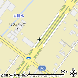 北海道札幌市北区新琴似町周辺の地図