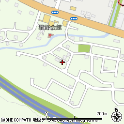 北海道小樽市星野町13-22周辺の地図