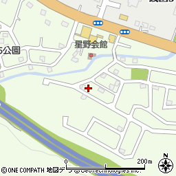 北海道小樽市星野町13-29周辺の地図