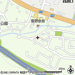 北海道小樽市星野町13-18周辺の地図