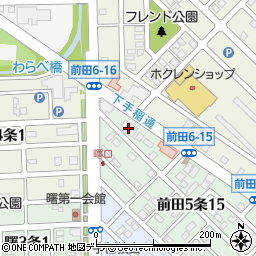 セイコーマート前田５条店周辺の地図