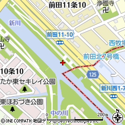 北海道札幌市手稲区前田１１条10丁目1周辺の地図
