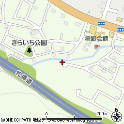 北海道小樽市星野町13-39周辺の地図