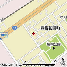 北海道江別市豊幌花園町11周辺の地図