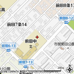 北海道札幌市手稲区前田７条13丁目周辺の地図