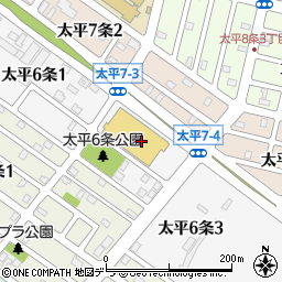 スーパースポーツゼビオ札幌太平店周辺の地図