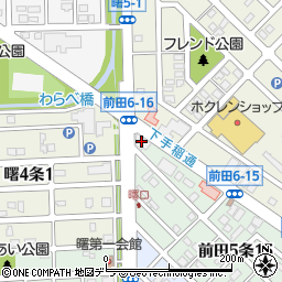 訪問看護ステーション我が家手稲周辺の地図