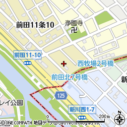 北海道札幌市手稲区前田１１条10丁目2周辺の地図