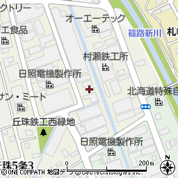 札幌オーエス油機周辺の地図