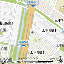 クルマール札幌周辺の地図