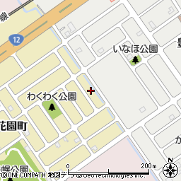 北海道江別市豊幌花園町18周辺の地図