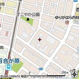 札幌制御システム社屋周辺の地図
