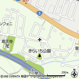 北海道小樽市星野町8-31周辺の地図