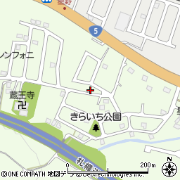 北海道小樽市星野町8-30周辺の地図