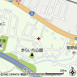 北海道小樽市星野町8-32周辺の地図