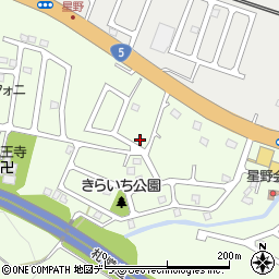 北海道小樽市星野町8-33周辺の地図