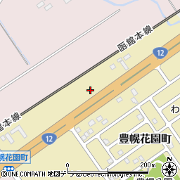 北海道江別市豊幌花園町1周辺の地図